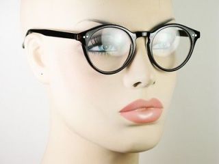  Geek Vintage Round Doctor Brown Tortoise Glasses Retro Cool 50s