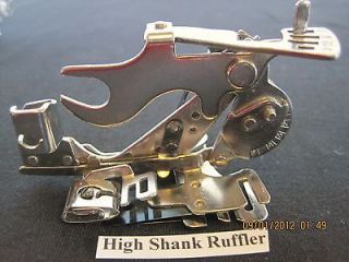 Sewing Machine High Shank Ruffler Made in the USA
