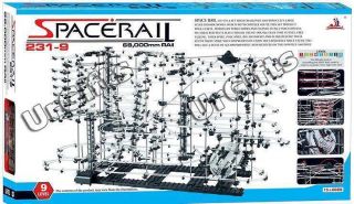 SpaceRail Level 9 Marble Roller Coaster SpaceWarp NEW