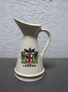 Vintage Wade England London Souvenir Creamer or Miniature Pitcher