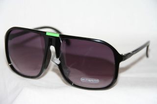 Cazal Design Sunglasses XL Glasses Shades black neon green Super 670 