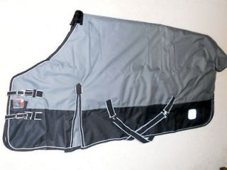 Newly listed HORSE WINTER TURNOUT BLANKET 1200D HEAVY 81 GRAY/BLACK