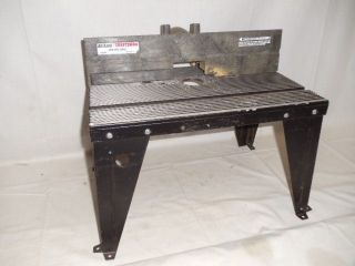  Craftsman Router Table Model No. 925479 Size 13x18