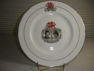 Royal Albert China Charles and Diana Wedding Commorative Plate 1981