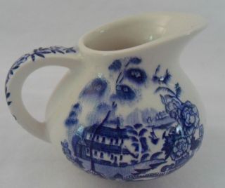 Royal Crownford Ironstone England Pottery Miniature Creamer Pitcher 