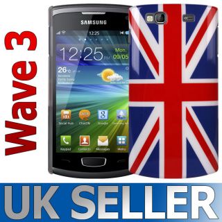   2012 GREAT BRITAIN FLAG HARD COVER CASE FOR SAMSUNG S8600 WAVE 3 PHONE