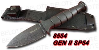 Ontario Spec Plus GEN II SP54 Fixed Blade + Sheath 8554