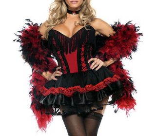 Be Wicked Western Saloon Girl Dress Costume Miss Kitty Dancehall Dance 