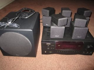KLH Audio Systems R 3100 Receiver 5.1 Surround Sound Sub Woofer 