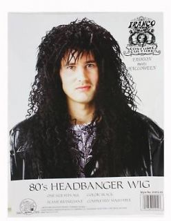 80s Headbanger Slash Wig Eighties Party