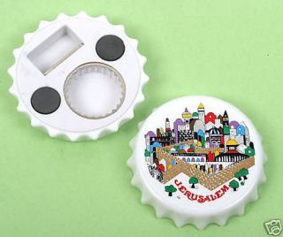   Bottle Beer Opener & Fridge Magnet, Israel Holy Land Gift / Souvenir