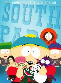South Park The Complete Fifteenth Season DVD, 2012, 3 Disc Set