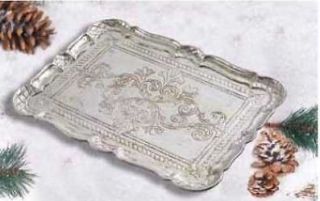 Christmas Serving Tray With Gift Box