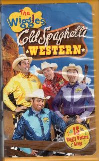 THE WIGGLES COLD SPAGHETTI WESTERN VHS VIDEO