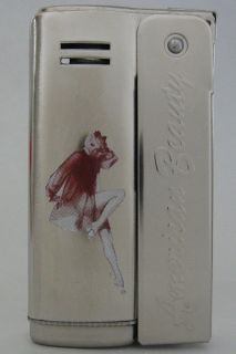 IMCO Streamline American Beauty Garnet Cigarette Lighter Genuine 