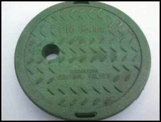 Green Orbit Valve Box Lid Only   Model #53021 Circular Irrigation 