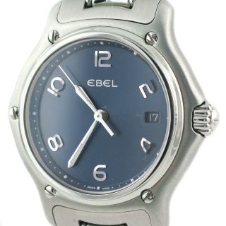 Ebel 1911 9087221 Stainless Steel Blue Swiss Made Quartz Ladies Watch