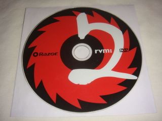 RVM2  Razor Video Magazine 2   DVD Disc Only Razor TEAM Scooter 