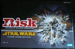 RISK STARS WARS Clone Wars Edition Game ✿✿✿✿MAKE an OFFER 