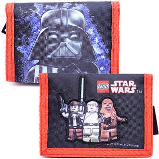 Lego Star Wars Kids Wallet Trifold Wallet with Chewbacca & Darth Vader