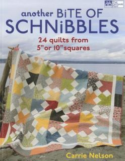   24 Quilts from 5 or 10 Squares by Carrie Nelson 2011, Paperback