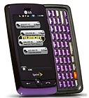 Sprint LG Rumor Touch LN510 Purple Brand New Never Used Clean Esn