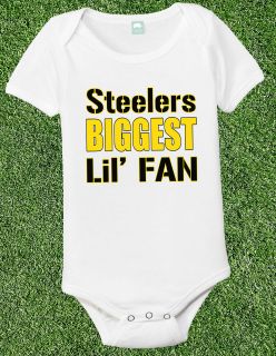 Steelers Onesie Steelers Shirt Pittsburgh Steelers Baby Tshirt Kids 