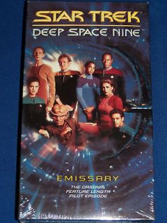 STAR TREK DEEP SPACE NINE FIRST PILOT EPISODE EMISSARY VHS 1994 