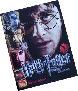   Potter Deathly Hallows Part 2 Panini Sticker Album + Bonus Stickers