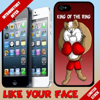   animal cartoon British Bulldog Boxing phone case cover for Iphone 5