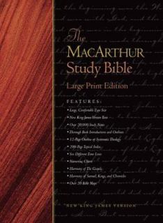 The MacArthur Study Bible by John MacArthur 2005, Hardcover, Large 