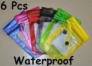 Pcs Waterproof Bag Pouch Kayak Canoe Floating for Mobile Cell Phone 