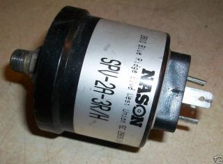 Nason Low Pressure Switch SPV 2A 3R/H
