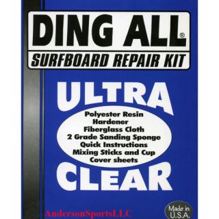Ding All Surfboard Repair Kit Surf Longboard Polyester