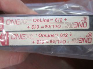 ONEAC OnLine 612 Telephone Surge Protector for 66 Block   Two Pack 