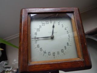 Very rare authentic WWII Russian Soviet Submarine 24h dial Deck clock