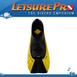 National Geographic Sea Horse Exercise Swim Fins, Yellow/Black