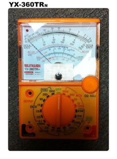 YX 360TR N Analogue Meter Multimeter Multitester Fuse Diode Protection 