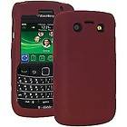 Amzer Silicone Skin Jelly Case Maroon Red For BlackBerry Bold 9700 