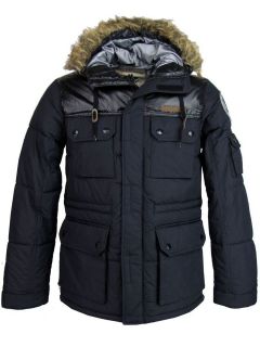 Nickelson Mens Winter Parka/ Puffer Hoddie Jacket Coat