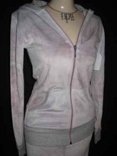   Velvety Notre Dame Blush outer Wear Weekend Zip Hoodie XL NWT