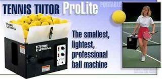 Tennis Tutor ProLite w/battery ball machine