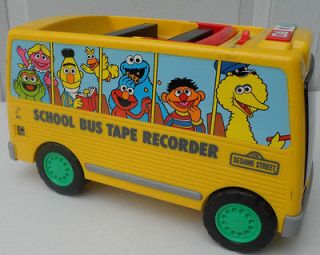   Street Bus Tape Player Recorder Sing Along CASSETTE PLAYER BOOMBOX