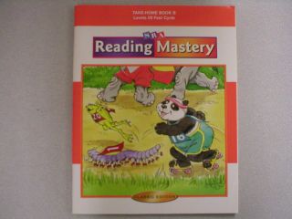 SRA reading Mastery Take Home Book B I/II 0075693038