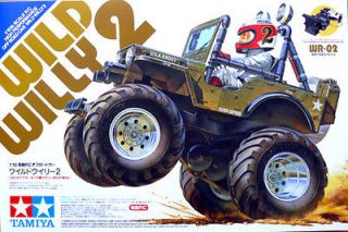 Tamiya 1/10 Wild Willy 2 Kit with Factory Finished Body