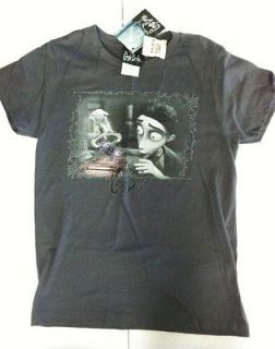 Tim Burtons Corpse Bride Butterfly Youth Shirt Small