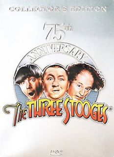 The Three Stooges 75th Anniversary Edition DVD, 2008, 2 Disc Set 