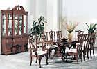 Aretha Carved Wood 9 Piece Traditional Formal Dining Room Set