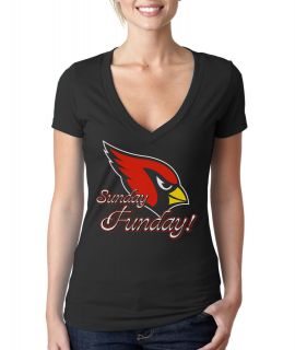    Arizona Cardinals Funny Football shirt. NFL AZ Cards Ladies Vneck