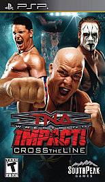 TNA Impact Cross the Line PlayStation Portable, 2010